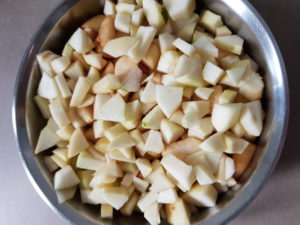 uckerreduzierte Birnenmarmelade frische Birnen schneiden, schälen