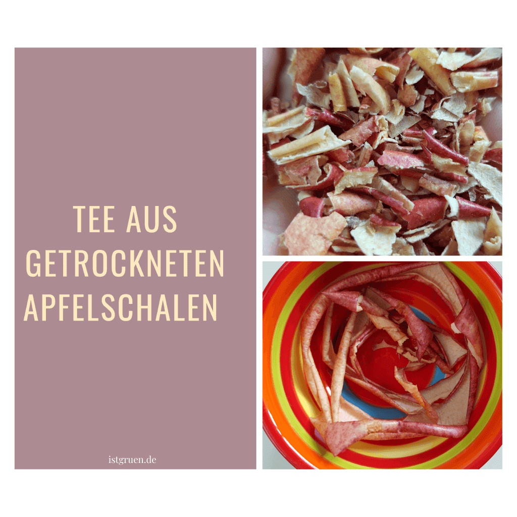 Apfelschalen Tee selber machen