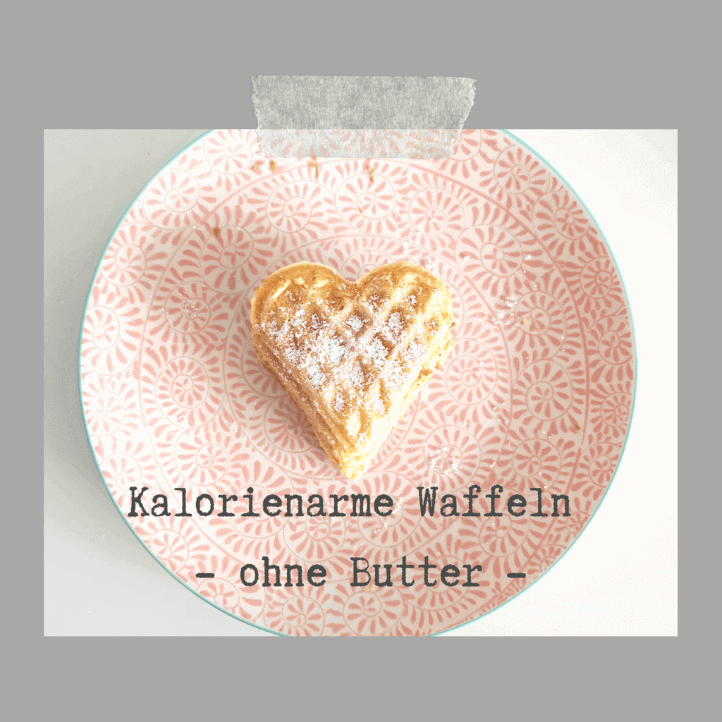 Waffeln ohne Butter