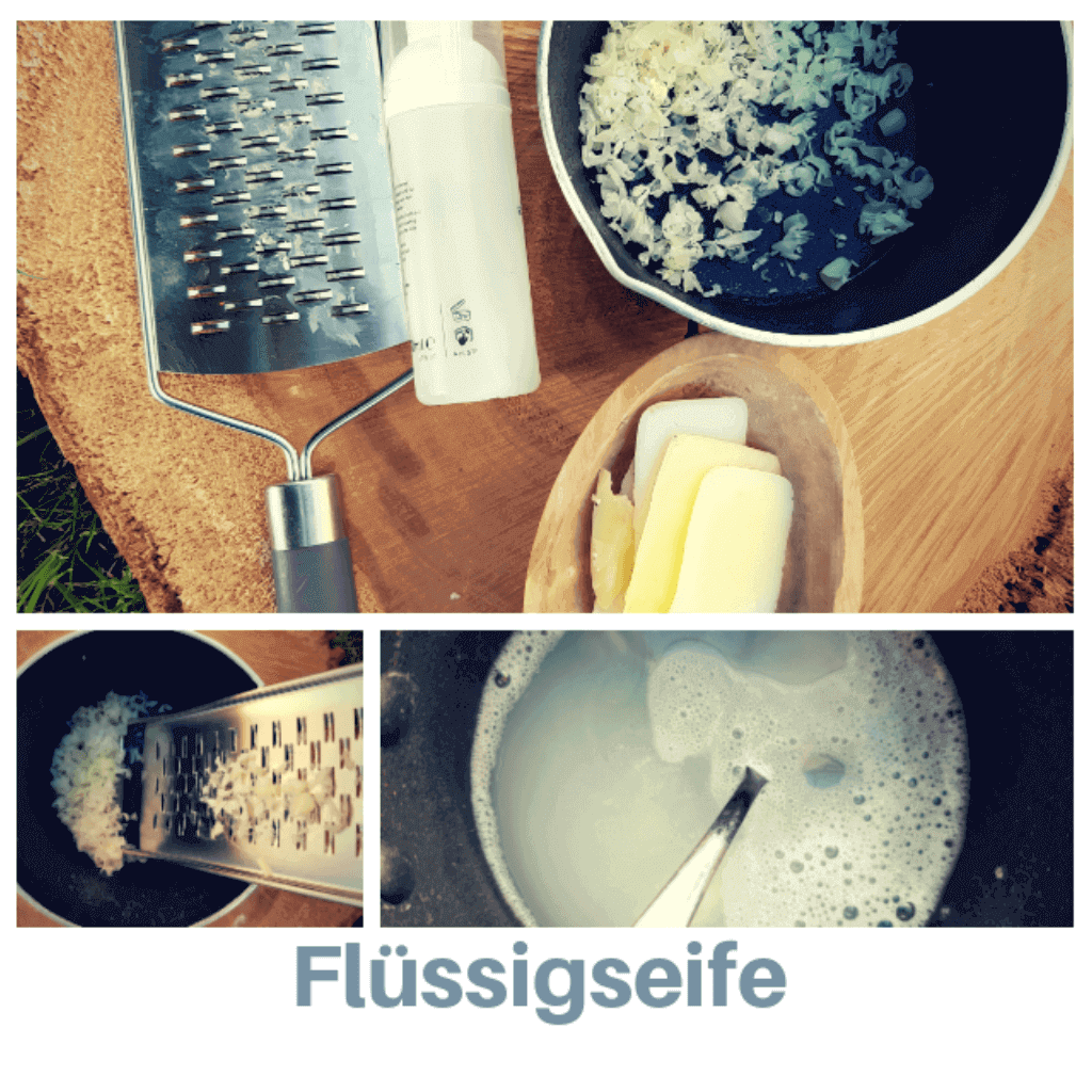 Seifenreste Flüssigseife