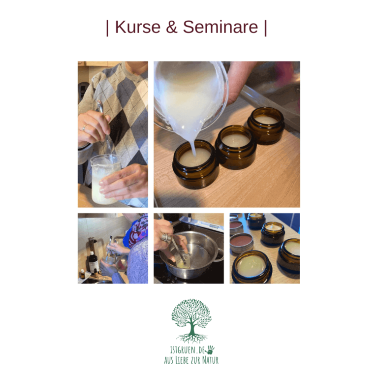 Naturkosmetik | Seife | Kurse & Seminare istgruen.de